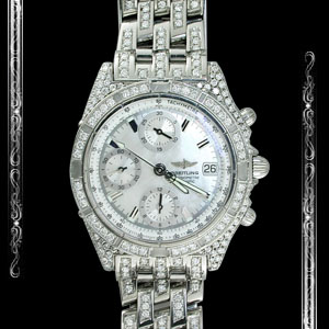 Swiss Watch with Diamonds