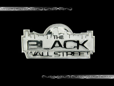 Original BlackWallStreet Logo Silver Pendant